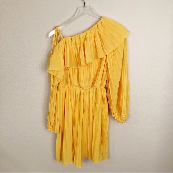 NWT Revolve Endless Rose Pleated One Shoulder Dres - Picture 7 of 8